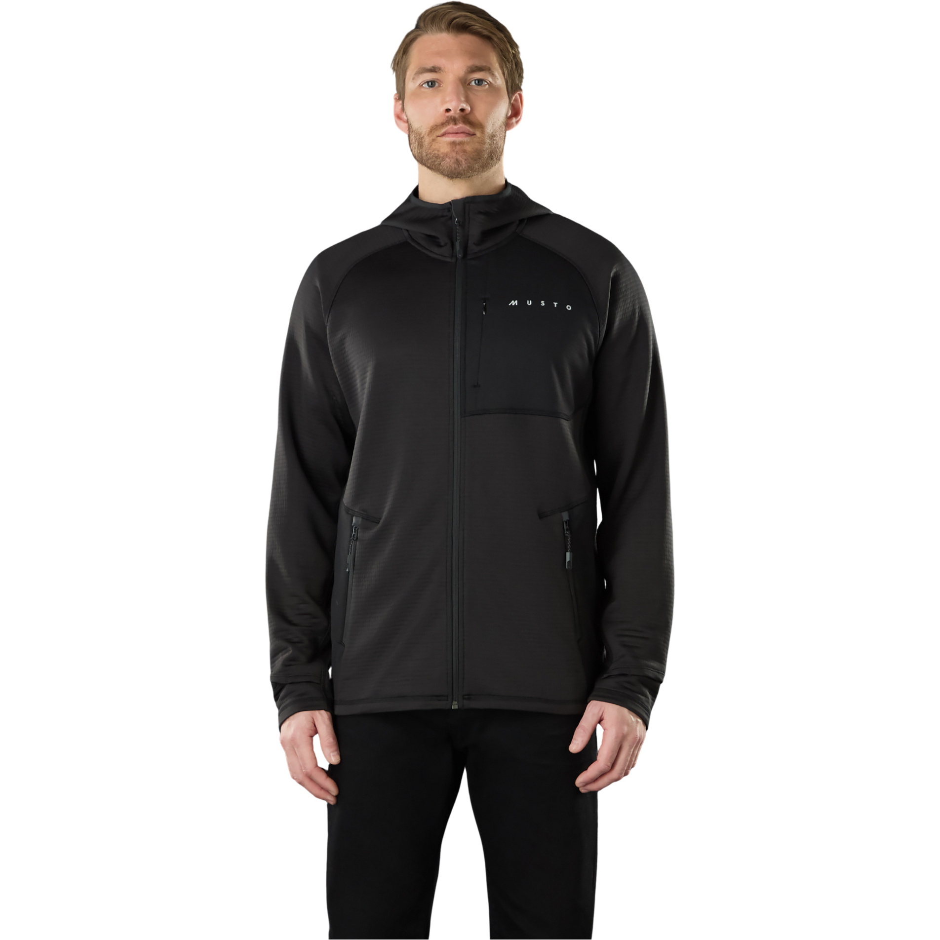 2026 Musto Männer Evo Thermo-Kapuzenjacke Tech FL Jacke 84188 - Black